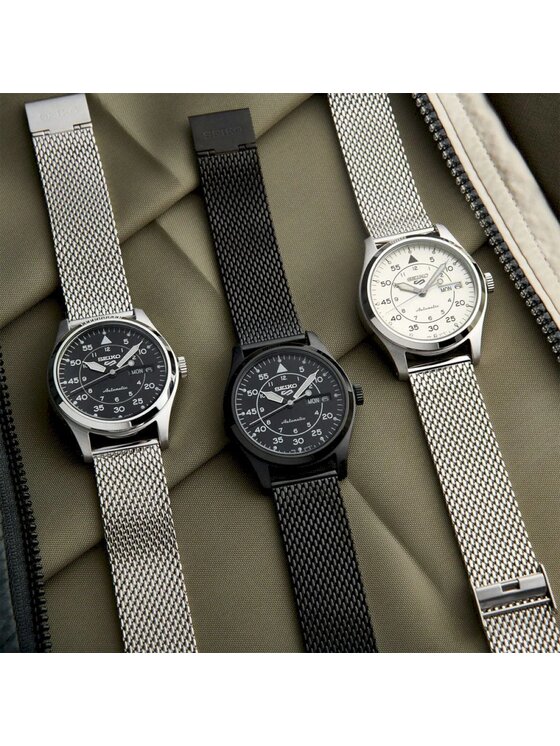 Seiko Seiko Hodinky SRPH25K1 Čierna