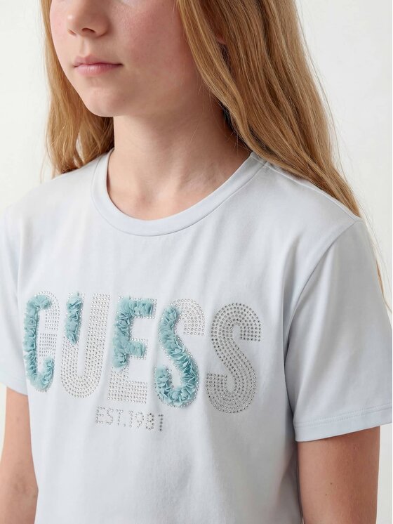 Guess Kids Guess Kids Smanicato 181324 Blu Classic Fit