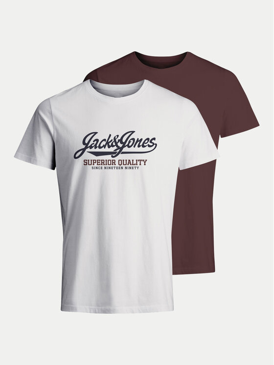 Jack&Jones Set 2 tricouri Hudson 12271577 Colorat Regular Fit
