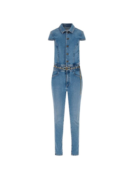 Guess Guess Sukienka codzienna 167483 Niebieski Classic Fit