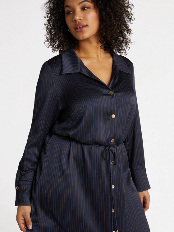Fiorella Rubino Fiorella Rubino Vestito da giorno 7565T001583N034 Blu A-Line Fit
