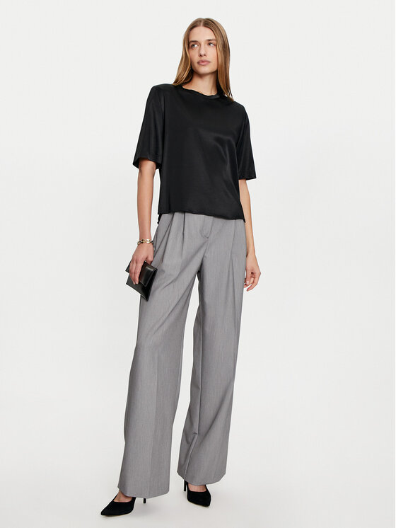 Imperial Imperial Auduma bikses P1U5IIC Pelēks Wide Leg