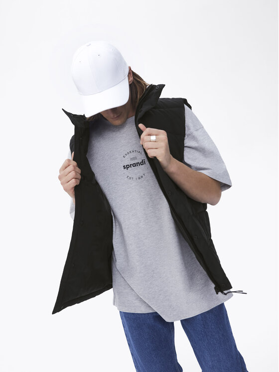 Gilet SP22-KAM100 Nero Regular Fit