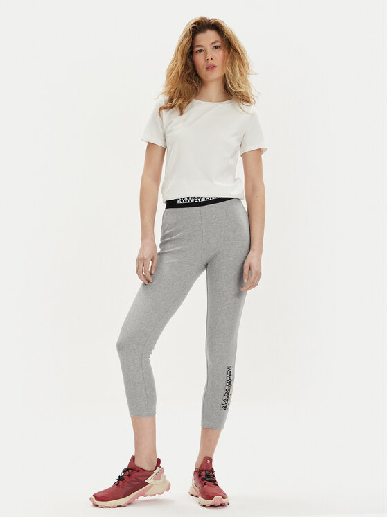 Napapijri Napapijri Leggings M-Box NP0A4GKT Siva Slim Fit