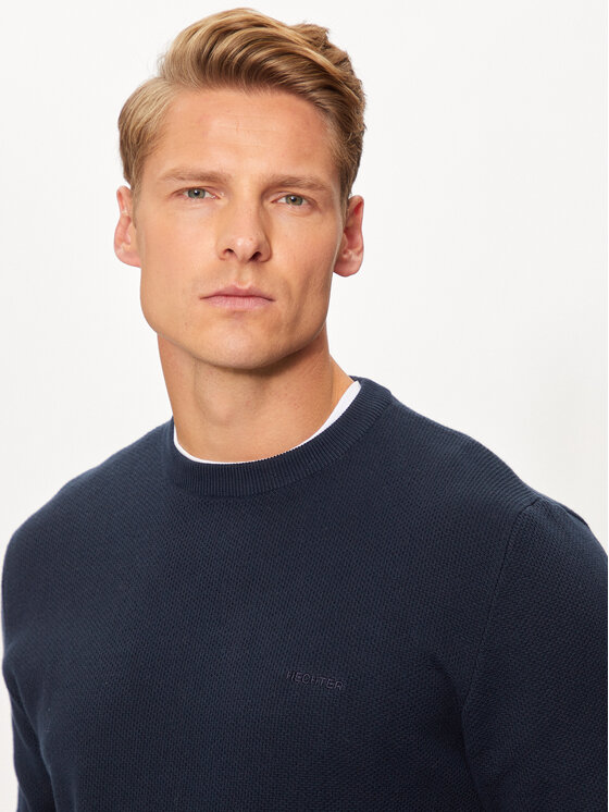 Hechter Paris Hechter Paris Sweater 65006 142802 Sötétkék Regular Fit