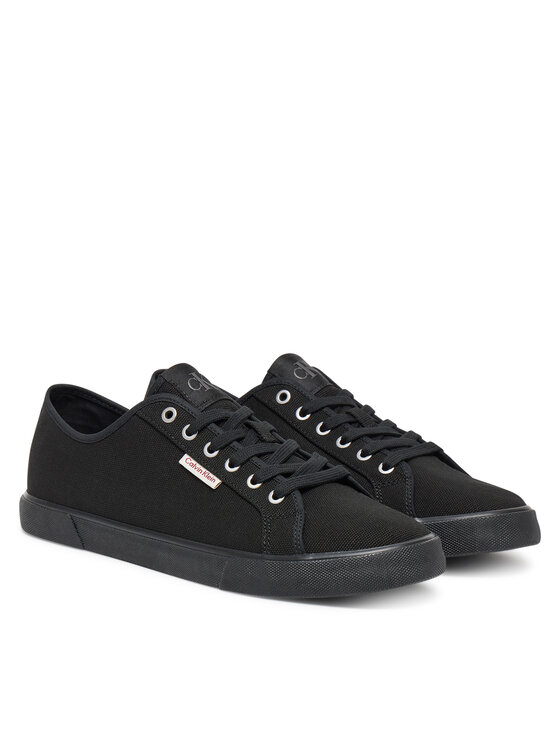 Calvin Klein Jeans Calvin Klein Jeans Гуменки Ess Vulc Low Mg Cv YM0YM01301 Черен