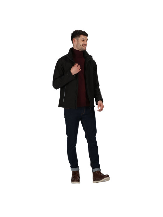 Regatta Regatta Kurtka softshell Apex Czarny Long Fit