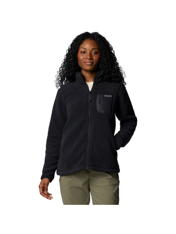 Columbia Columbia Felpa di pile West Bend Full Zip II Nero Regular Fit