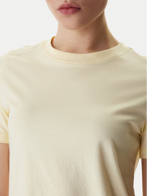 Vero Moda Vero Moda T-Shirt Paulina 10316991 Žlutá Regular Fit