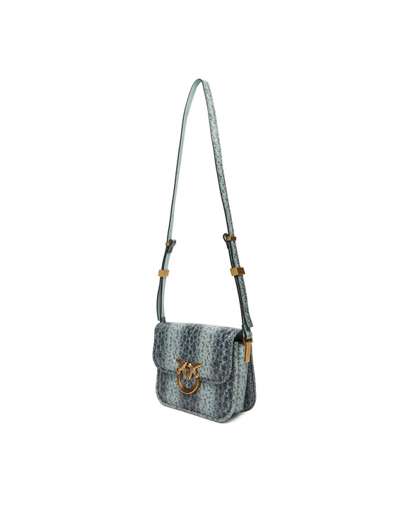 PINKO PINKO Дамска чанта Love Box Bag Fl Mini PE 25 PLTT 104297 A2CH Зелен