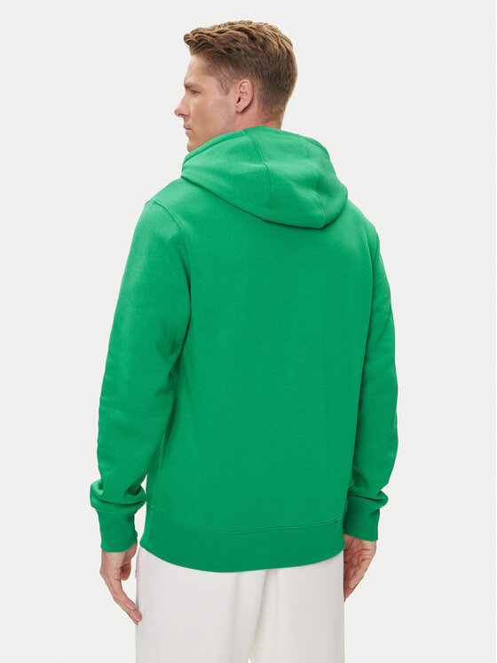 Nike Nike Džemperis ar kapuci Giannis FN3859 Zaļš Regular Fit