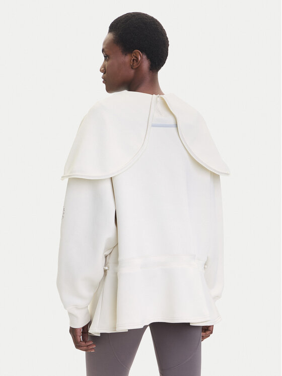 adidas by Stella McCartney adidas by Stella McCartney Суитшърт Peplum JX9108 Бежов Loose Fit