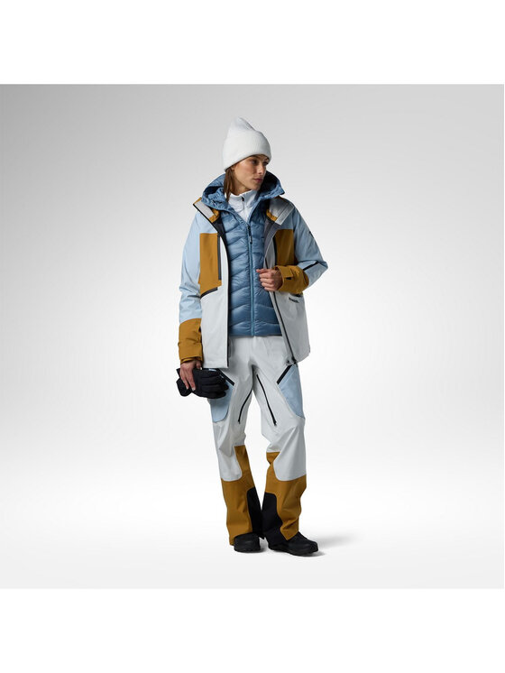 Rossignol Rossignol Kurtka outdoor W Verok Down Hoodie Jacket Niebieski Regular Fit