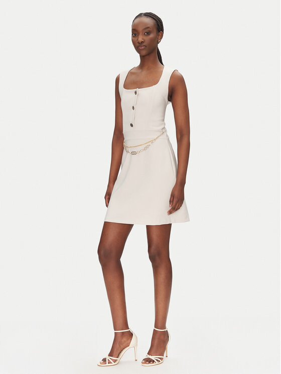 Rinascimento Rinascimento Coctailkleid CFC0124908003 Beige Regular Fit