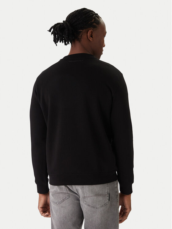 KARL LAGERFELD KARL LAGERFELD Світшот 705027 561910 Чорний Regular Fit