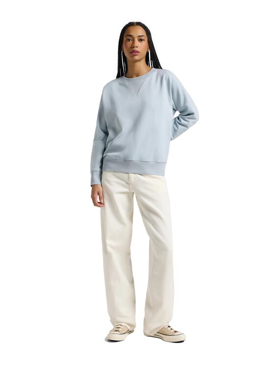 Lee Lee Bluza 112369184 Niebieski Casual Fit