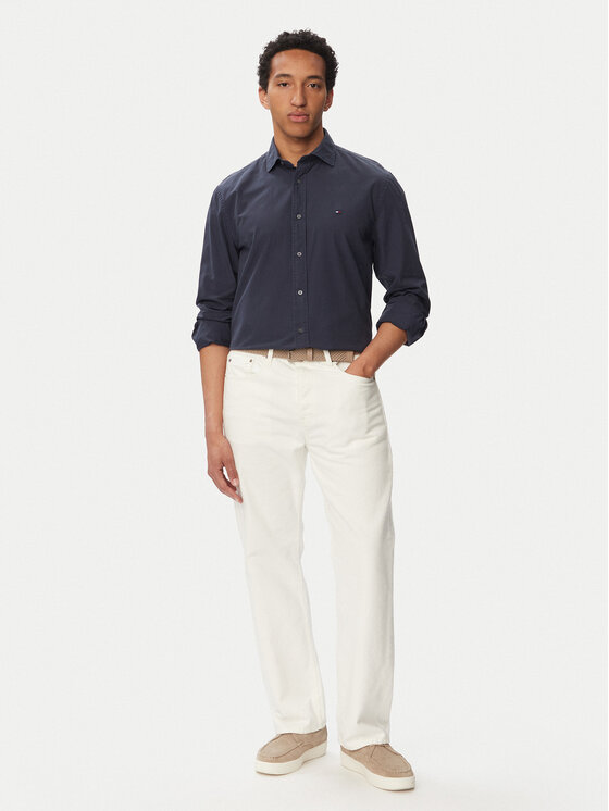 Tommy Hilfiger Tommy Hilfiger Camicia Gmd MW0MW43298 Blu scuro Regular Fit