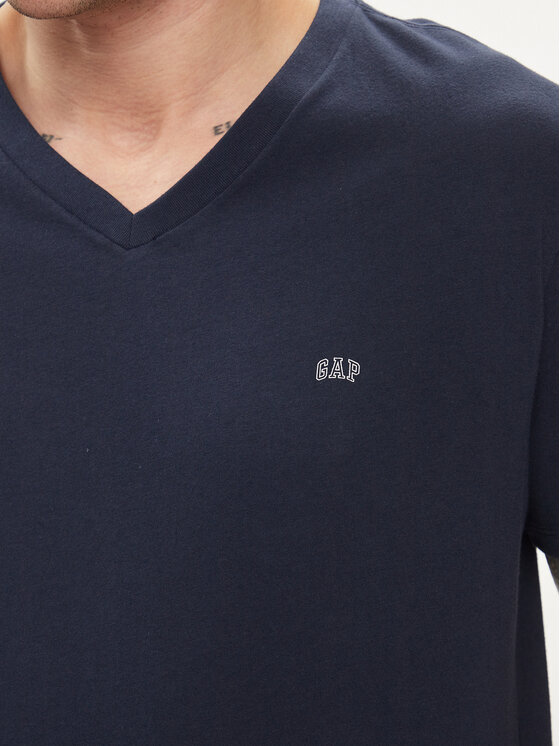 Gap Gap T-krekls 753771-03 Tumši zils Regular Fit