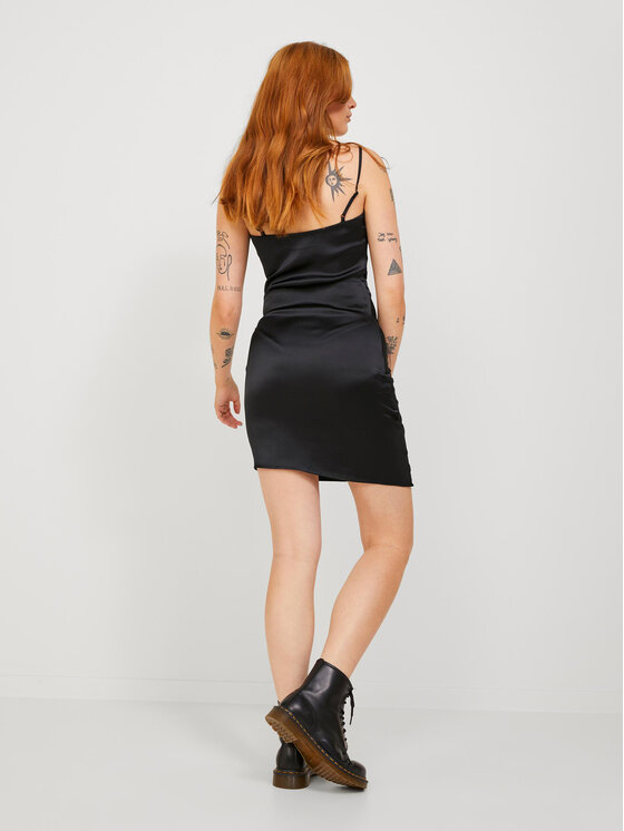 JJXX JJXX Kokteilikleit Rosa 12220248 Must Slim Fit