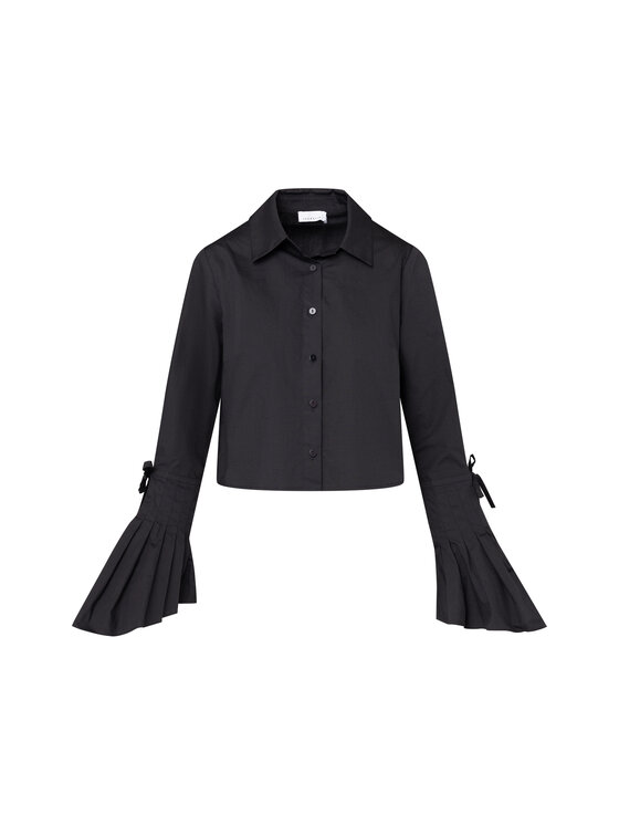 LAURELLA LAURELLA Blúzka Laurella 2VA004299 Čierna Regular Fit