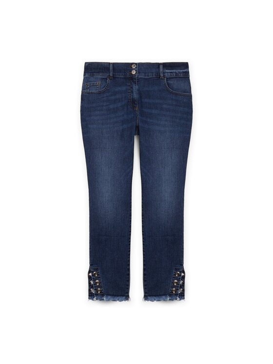 Fiorella Rubino Fiorella Rubino Jeansy P558T004713N024 Niebieski Skin Fit