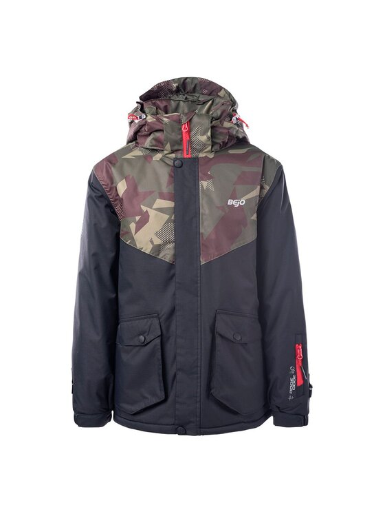 Bejo Bejo Kurtka snowboardowa Yuki Czarny Long Fit