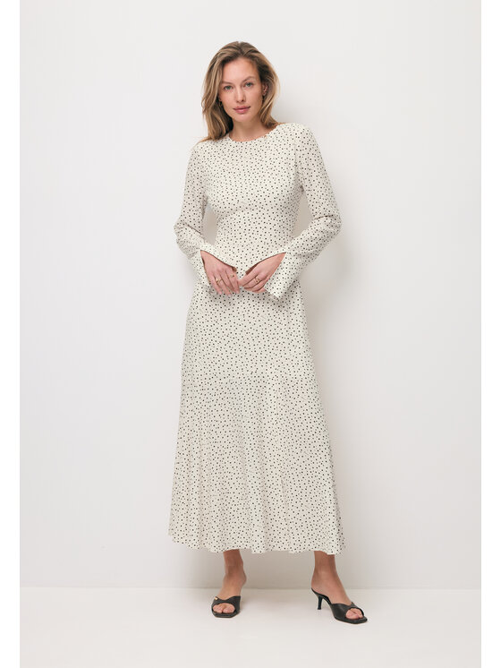 BIZUU BIZUU Sukienka codzienna IVYNI Biały Standard Fit