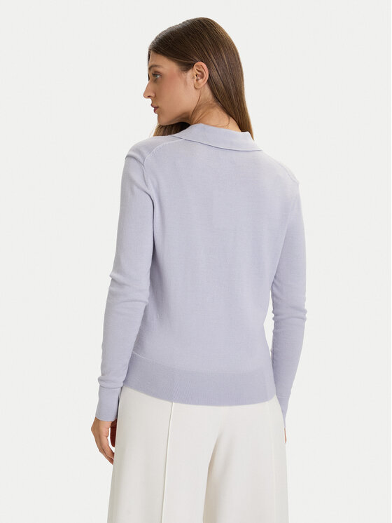 Calvin Klein Calvin Klein Pulover LV044A305G Albastru celest Regular Fit