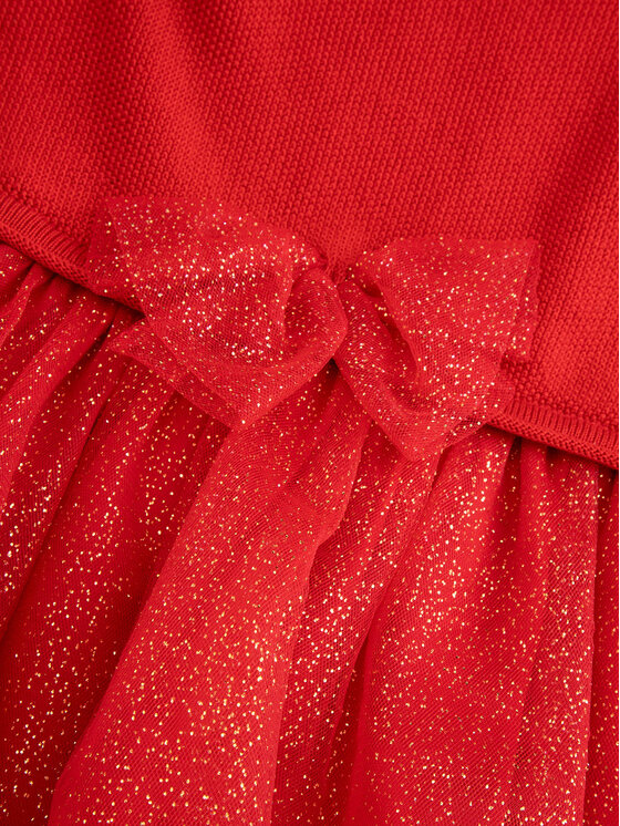 Coccodrillo Coccodrillo Elegáns ruha ZC4129401EBG Piros Regular Fit