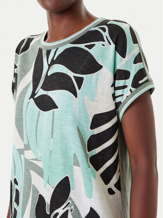 Olsen Olsen T-shirt 11105067 Zelena Regular Fit