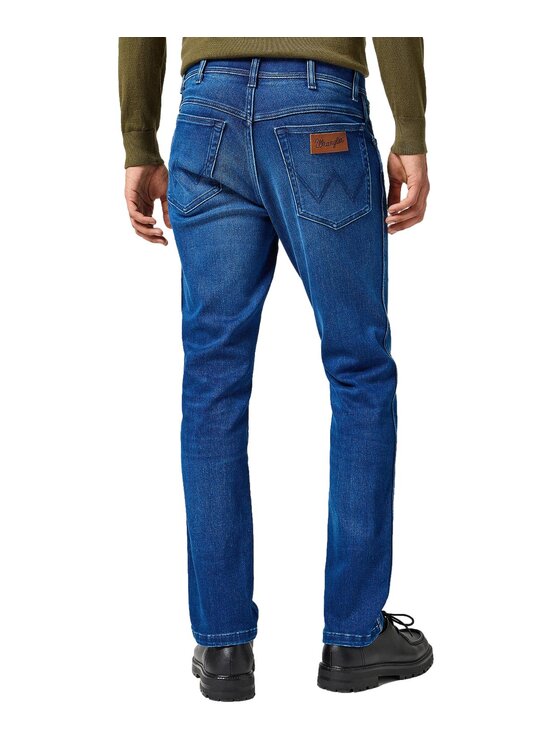 Wrangler Wrangler Jeansy Texas 112358217 Granatowy Slim Fit