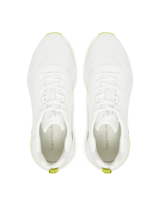 Calvin Klein Jeans Calvin Klein Jeans Sneakers Hike Runner Tech Knit YM0YM01284 Alb