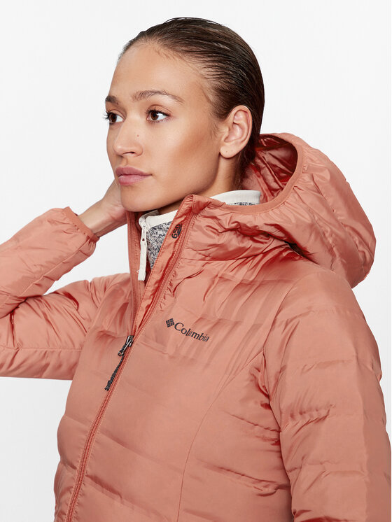 Columbia Columbia Pernata jakna Lake 22™ Down Hooded Jacket Narančasta Regular Fit