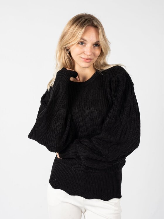 Silvian Heach Silvian Heach Maglione PGA22111 Nero Regular Fit