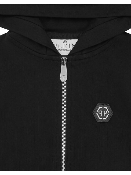 PHILIPP PLEIN PHILIPP PLEIN Bluza 23049 Czarny Regular Fit