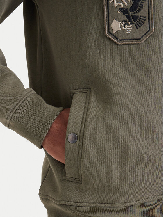 Aeronautica Militare Aeronautica Militare Bluza 262FE2143UF00686 Khaki Regular Fit