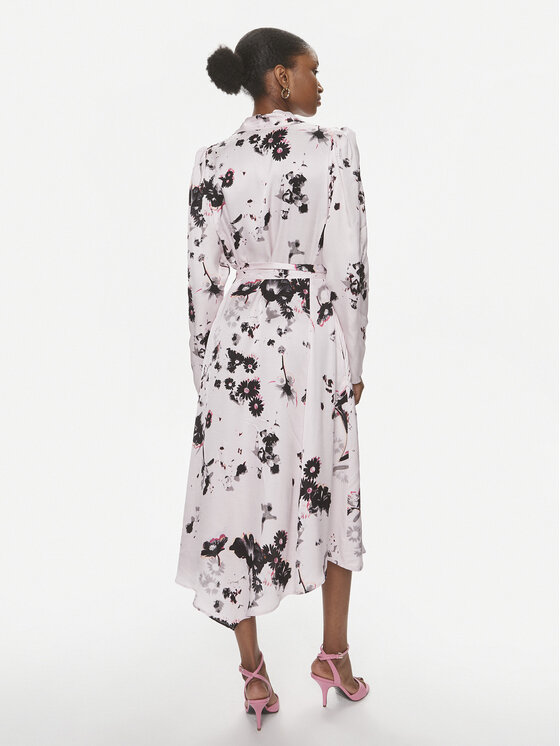 Bruuns Bazaar Bruuns Bazaar Sukienka koszulowa Liria BBW3828 Różowy Relaxed Fit