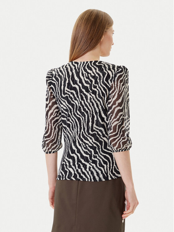 Morgan Morgan Bluse 252-TRUDDY Schwarz Regular Fit