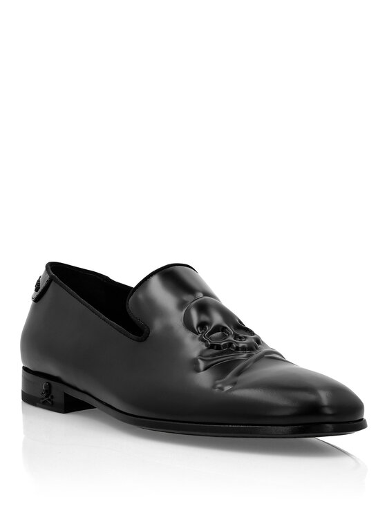 Loafersy PHILIPP PLEIN, Rozmiar 46, Czarne, 9805