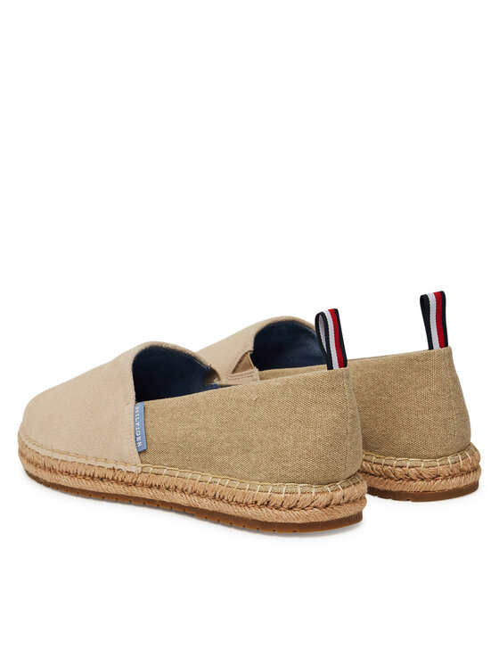 Tommy Hilfiger Tommy Hilfiger Еспадрильї Hilfiger Flex Mix Espadrille FM0FM05497 Бежевий