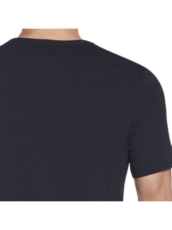 Skechers Skechers T-Shirt TS26-BLK Czarny Regular Fit