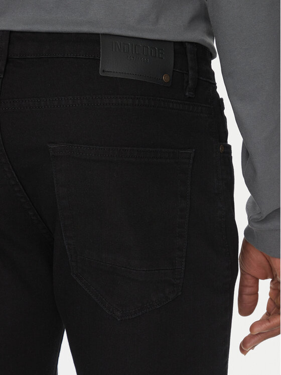 INDICODE INDICODE Traperice Tony 4779 Crna Slim Fit