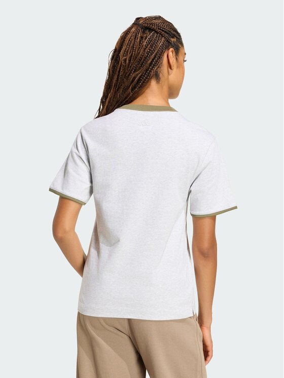 adidas adidas T-Shirt 163937 Szary jasny Regular Fit