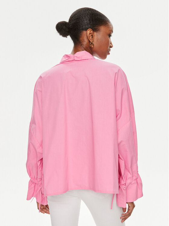 PINKO Pinko Majica Dedita Camicia 103460 A19U Ružičasta Oversize