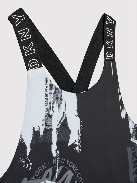 DKNY DKNY Top D35S09 M Czarny Regular Fit