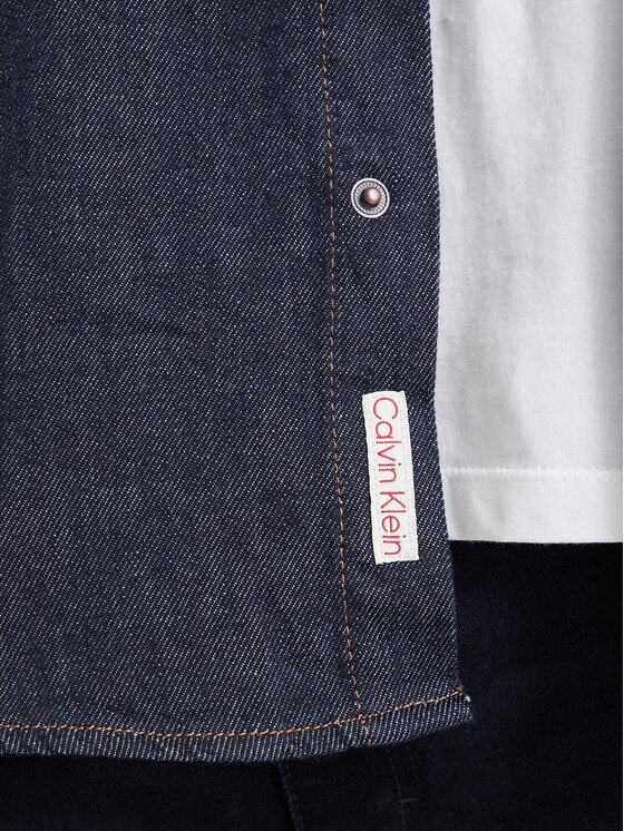 Calvin Klein Jeans Calvin Klein Jeans džinsiniai marškiniai LV04RH779G Tamsiai mėlyna Regular Fit