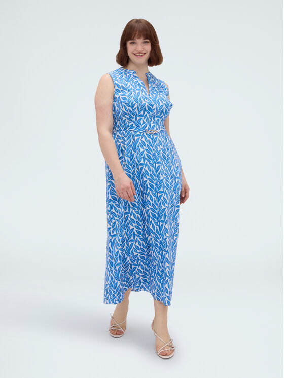 Fiorella Rubino Fiorella Rubino Sukienka wieczorowa 7037T001802N0Z4 Turkusowy A-Line Fit