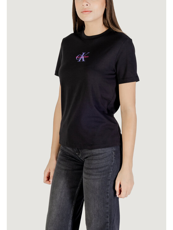 Calvin Klein Jeans Calvin Klein Jeans T-shirt SS 20s CLASSIC LOGO Nero Classic Fit