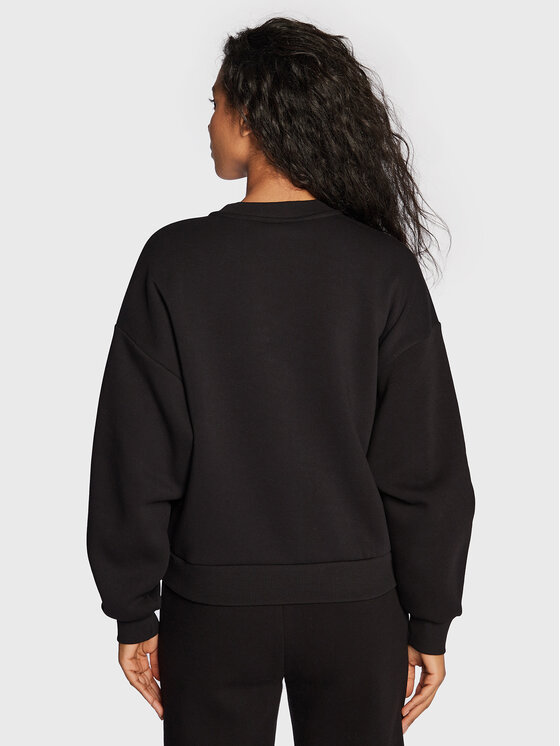 Gina Tricot Gina Tricot Mikina Basic 10943 Černá Relaxed Fit