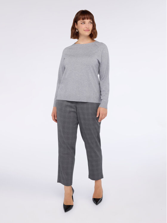 Fiorella Rubino Fiorella Rubino Maglione M720L008102N013 Grigio Regular Fit